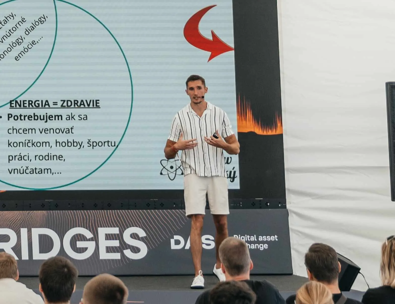 Jaroslav Lachký als Sprecher auf der BTC Prague