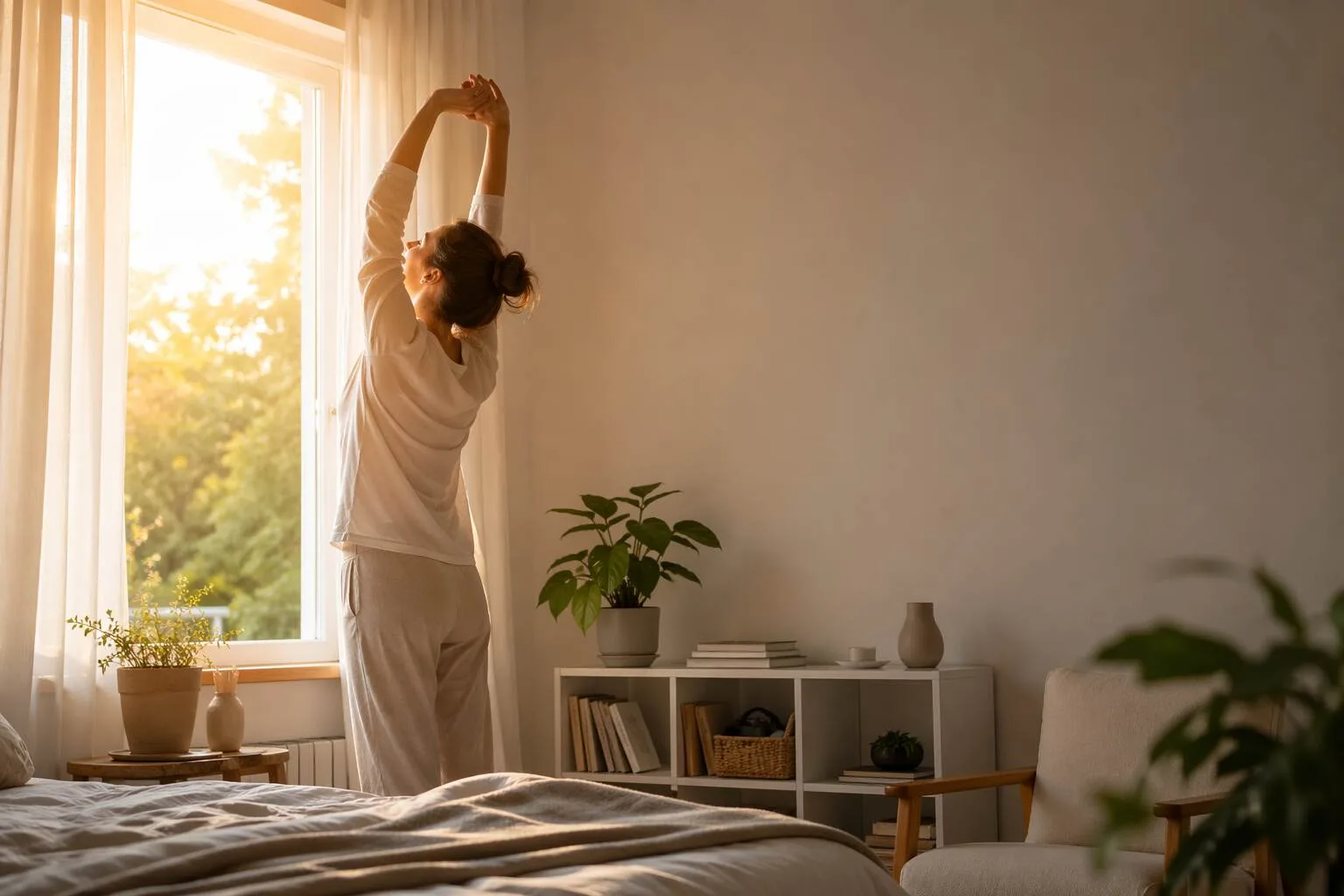 Besser schlafen durch natürliches Morgenlicht