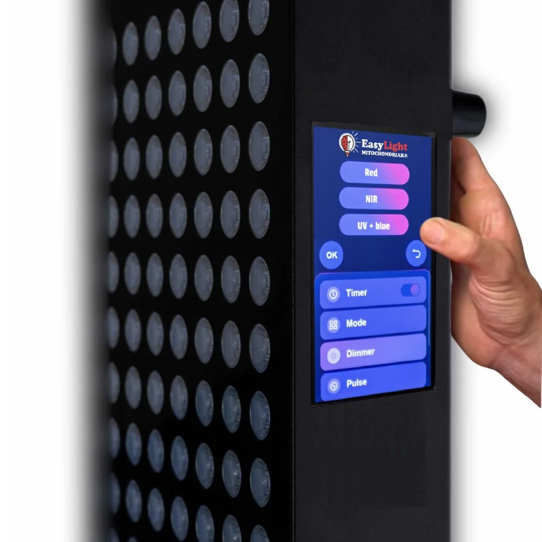 Mitochondriak® Office Rotlichtpanel mit Touchdisplay - Produktabbildung