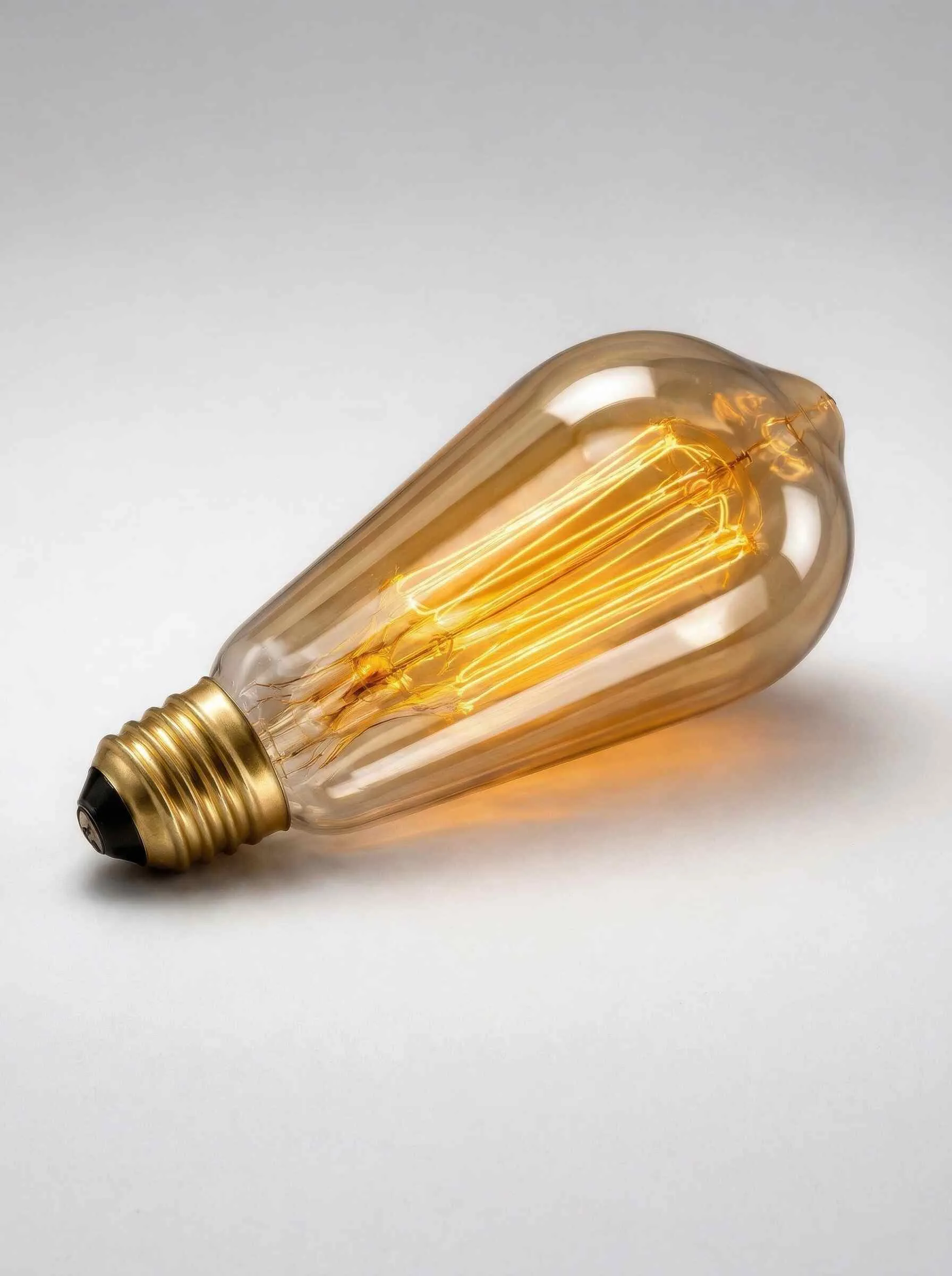 Mitochondriak® Warmlicht-Glühlampe E27 Vintage ST64 40 W - Produktabbildung