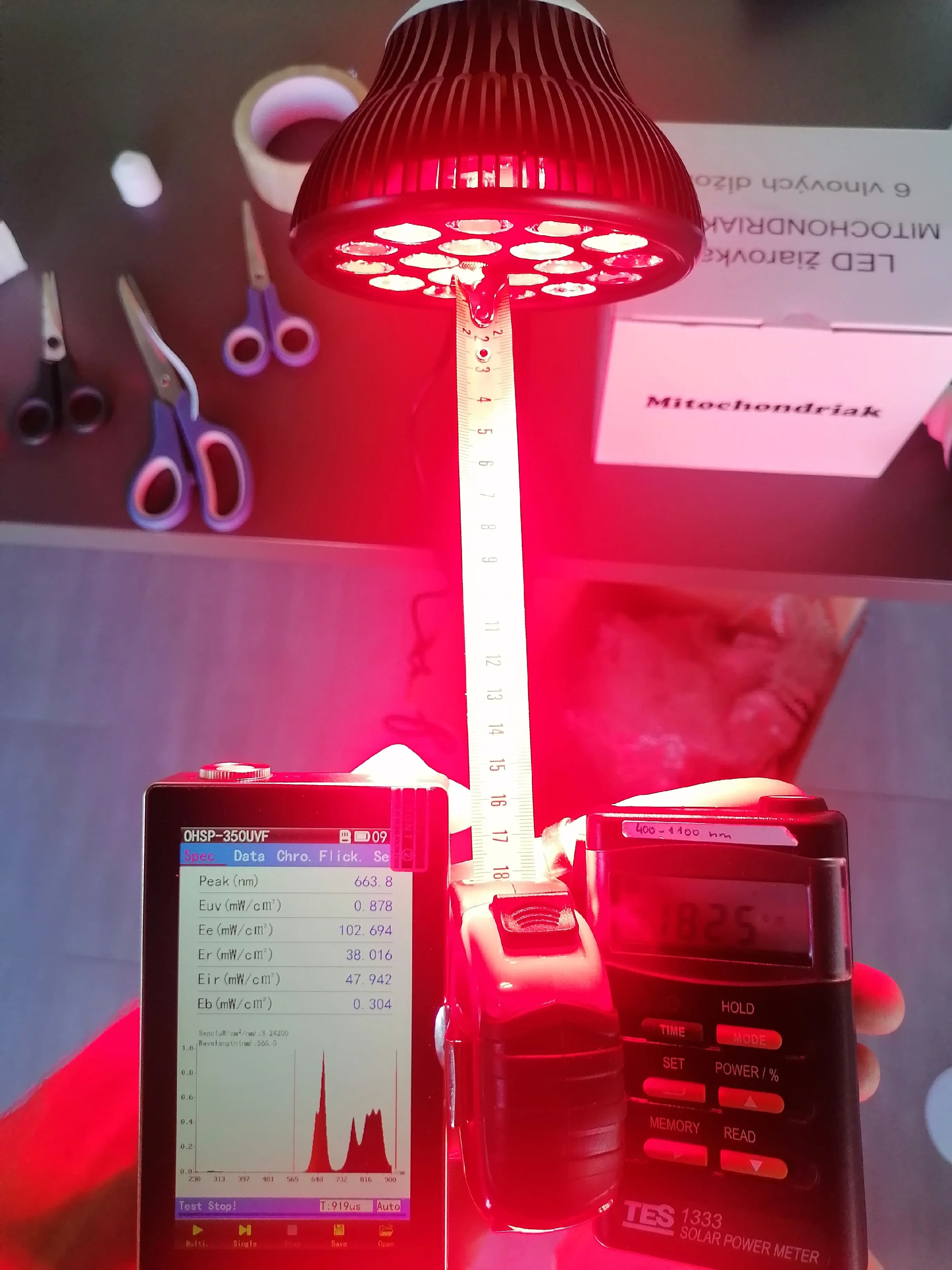 Mitochondriak® RED/NIR LED-Therapielampe - Produktabbildung