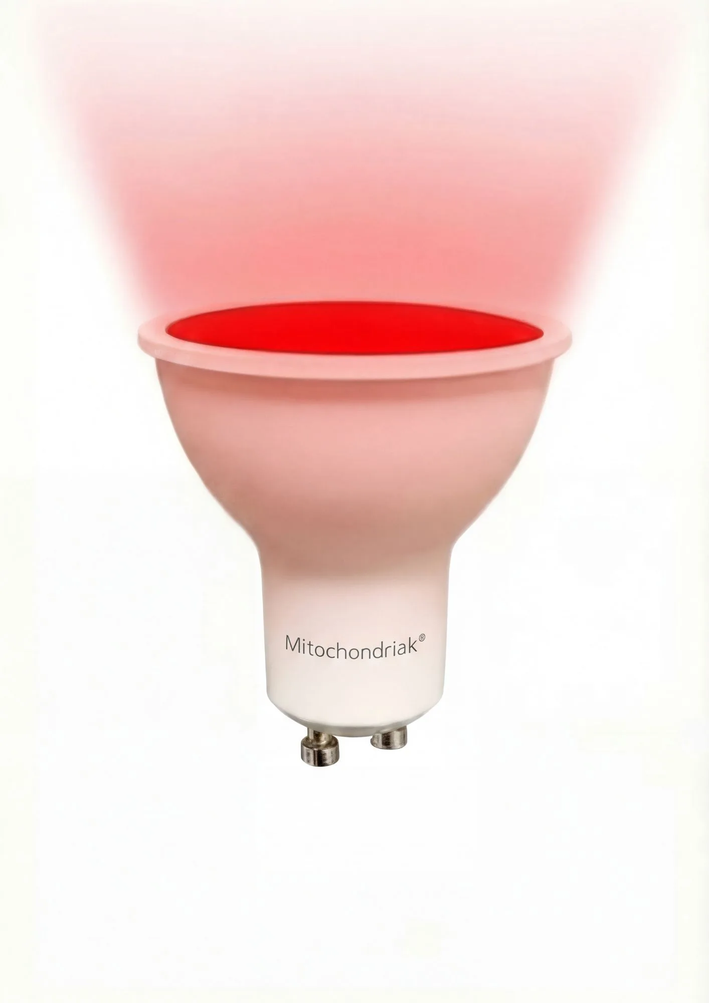 Mitochondriak® rote Abendlampe GU10 - Produktabbildung