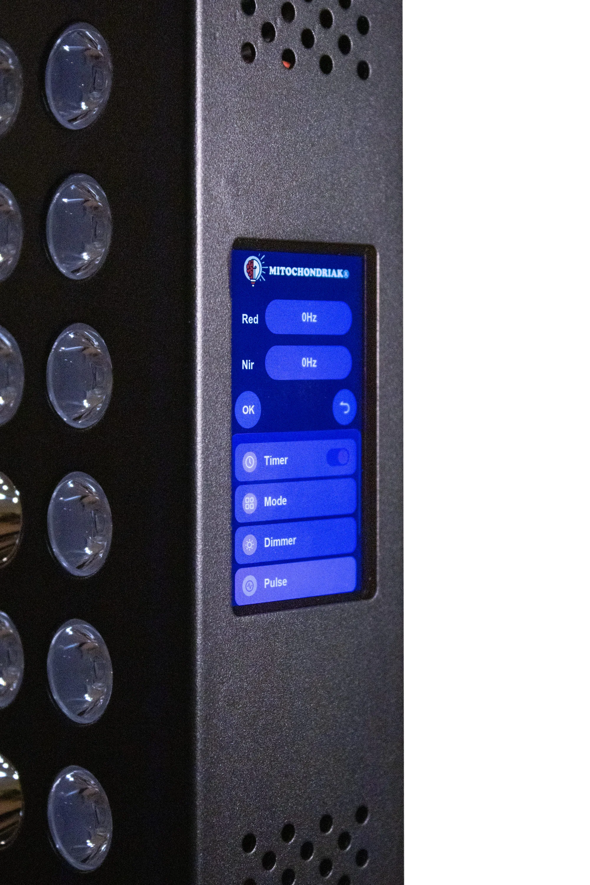 Mitochondriak® Profi Rotlichtpanel mit Touchdisplay - Produktabbildung
