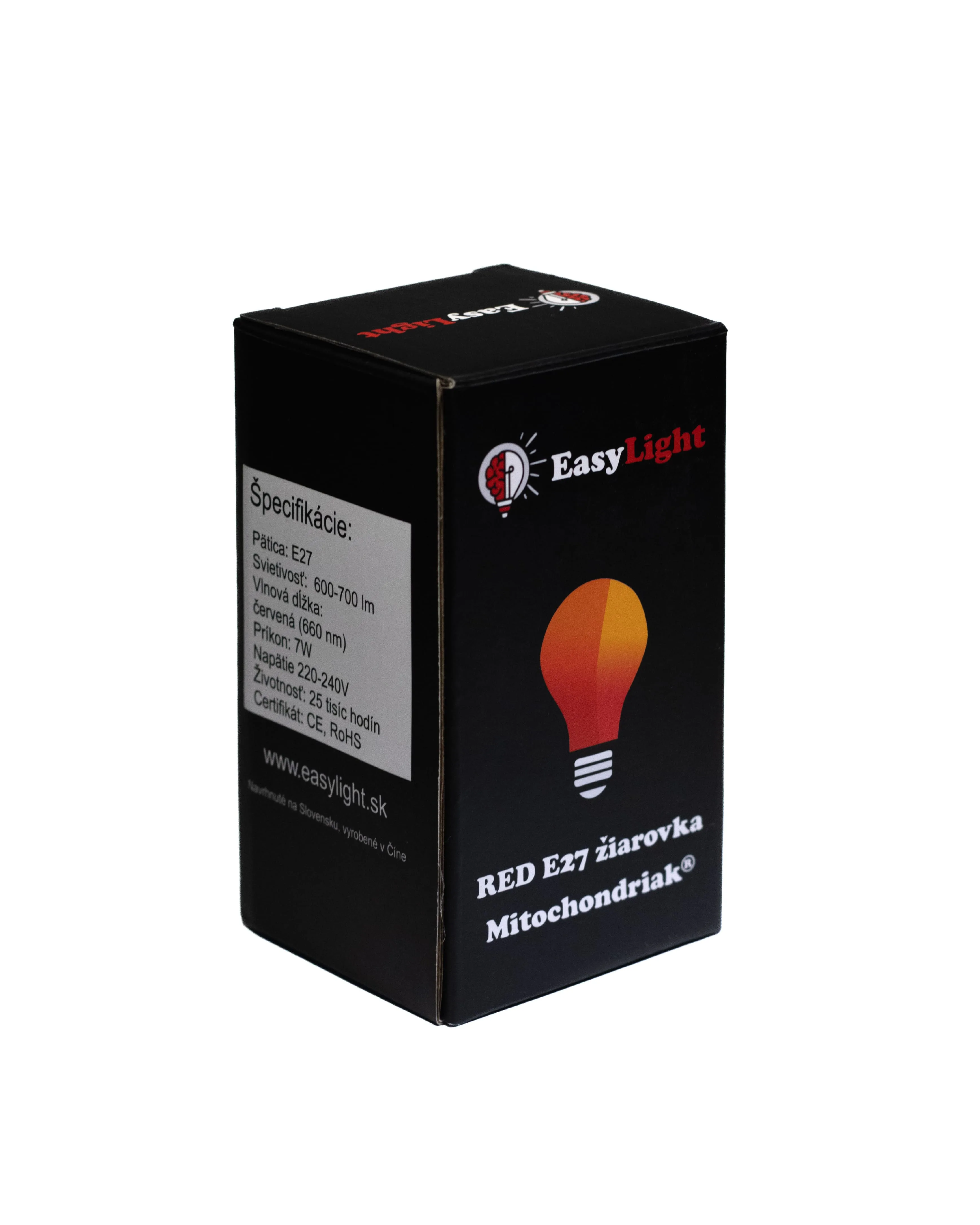 Mitochondriak® rote Abendlampe E27 - Produktabbildung