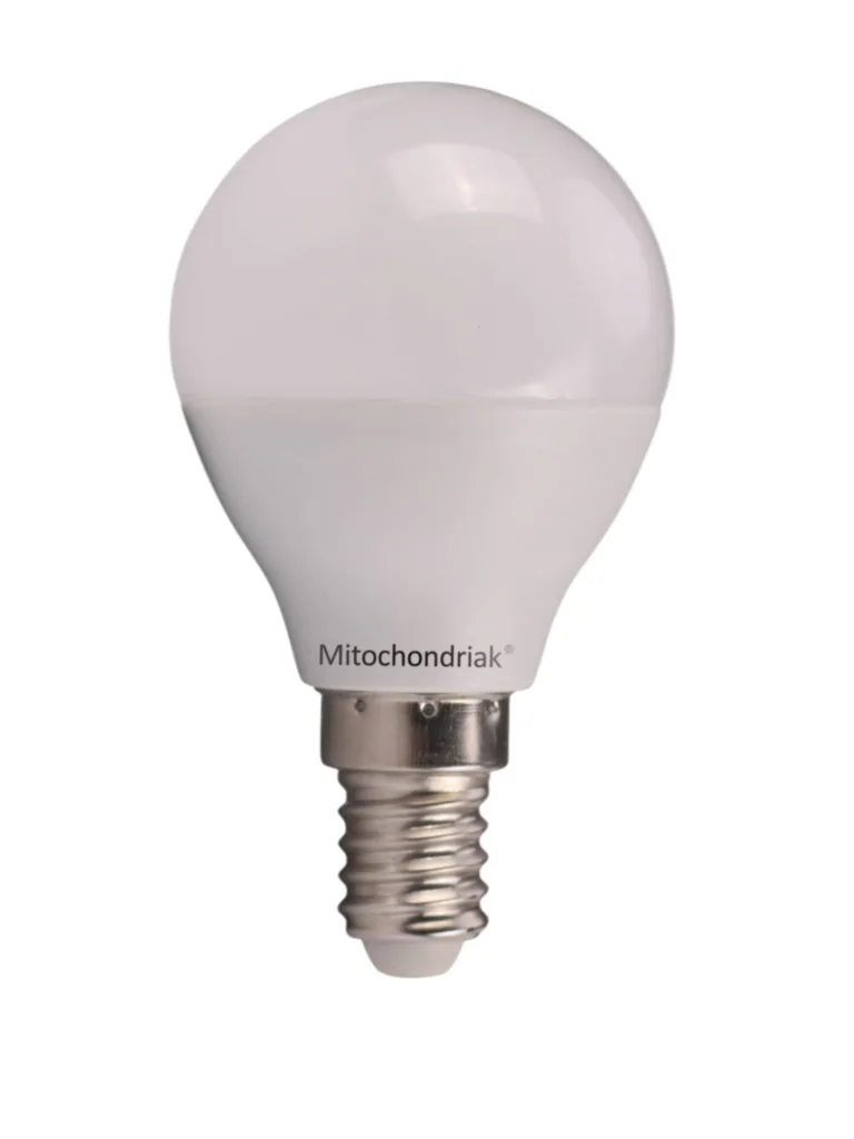 Rote Abendlampe Mitochondriak® E14 – Produktbild 1